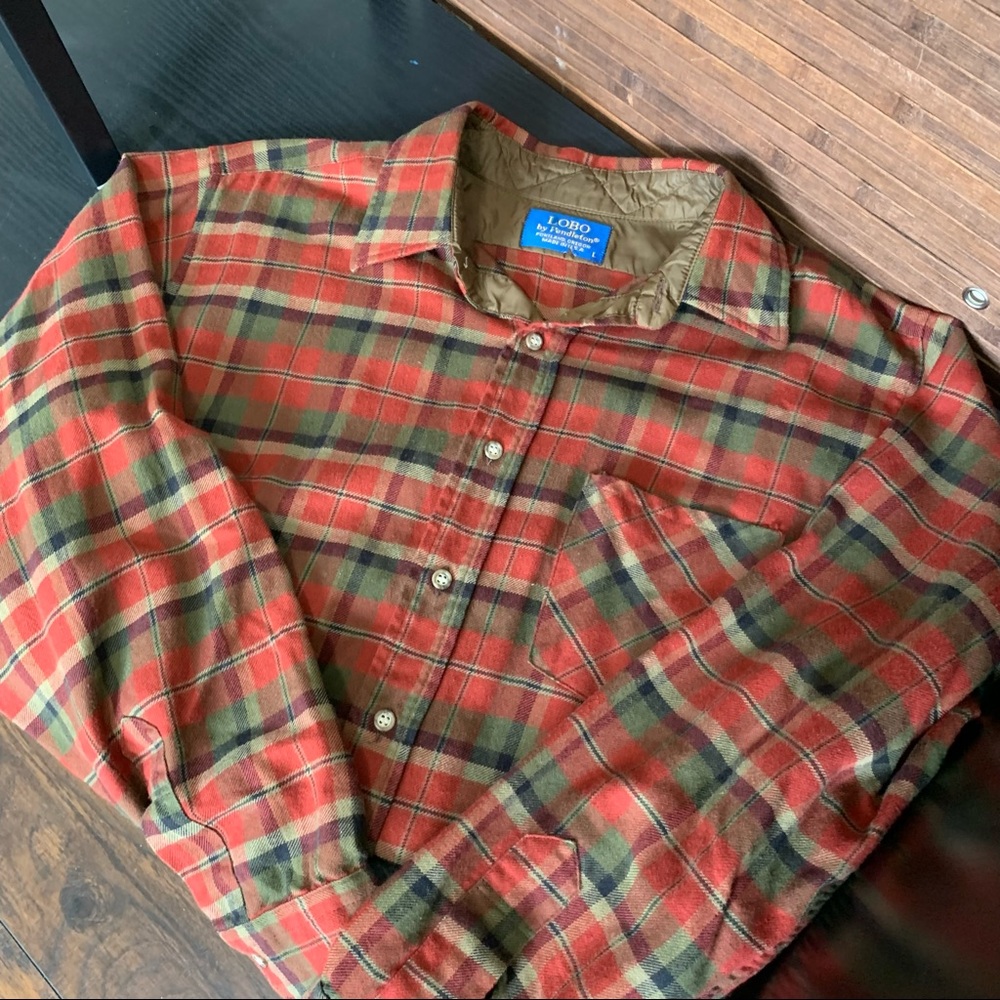 Vintage LOBO by pendleton flannel